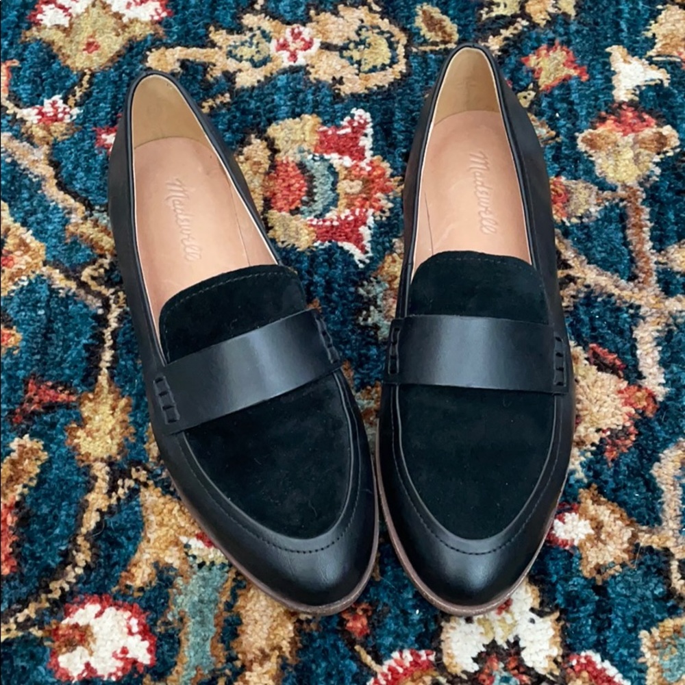 Madewell Alex Loafer Flats Black
